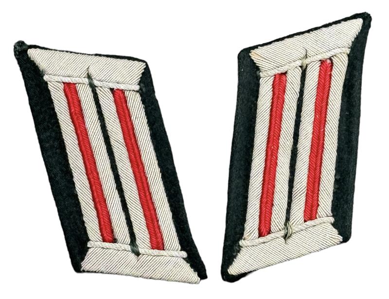 Wehrmacht Artillery Officers Collar Tabs