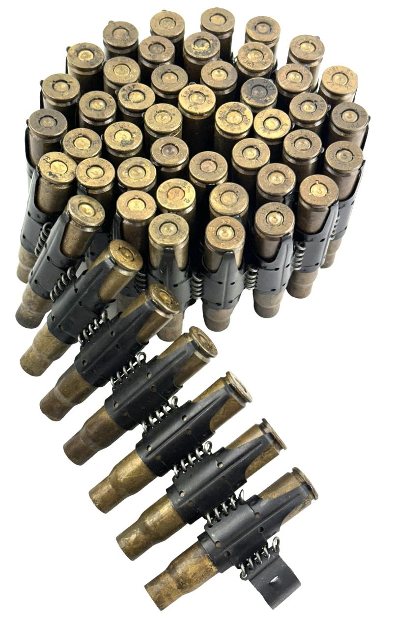 MG34/42 Ammunition Belt with empty shell casings