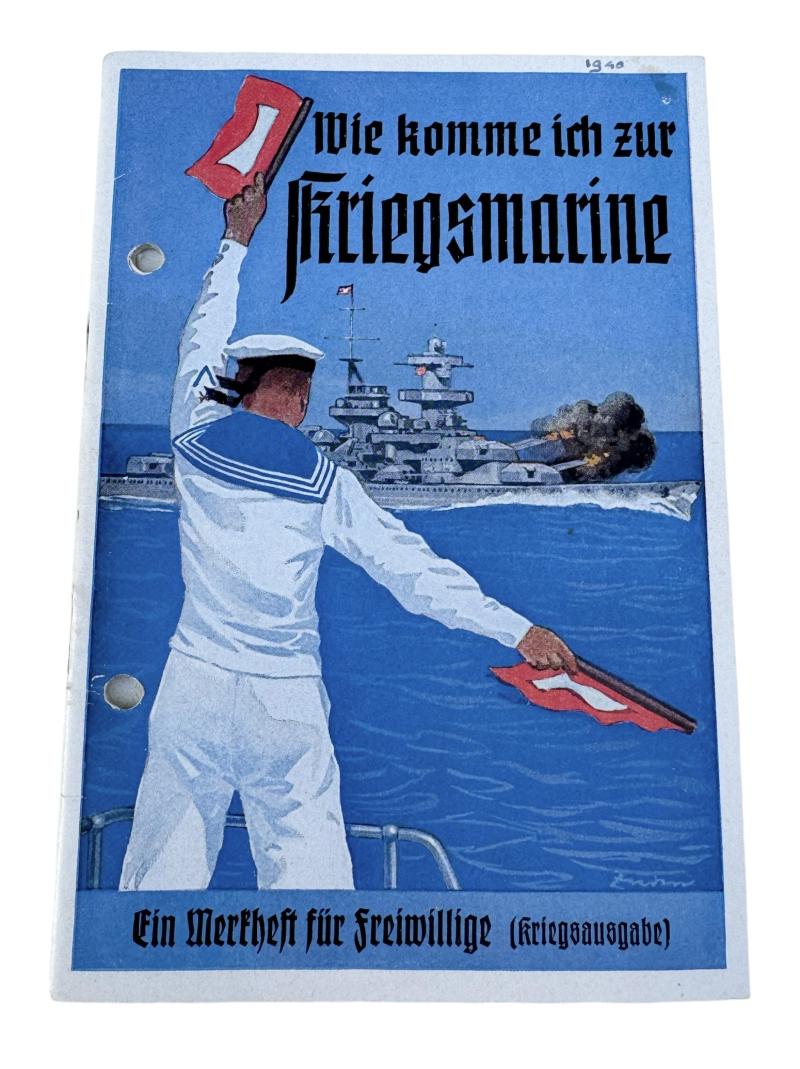 Kriegsmarine Flyer/Booklet