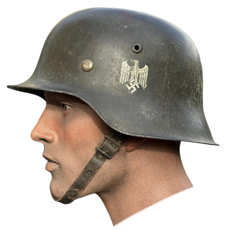 Wehrmacht named M42 SD Helmet