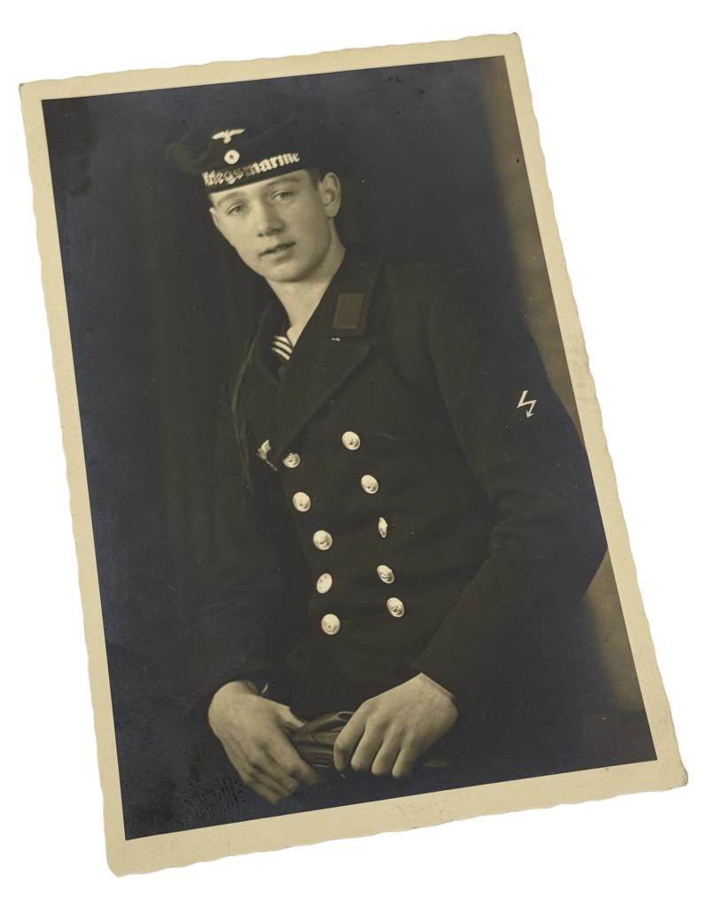 Postcard Photograph Kriegsmarine Salor