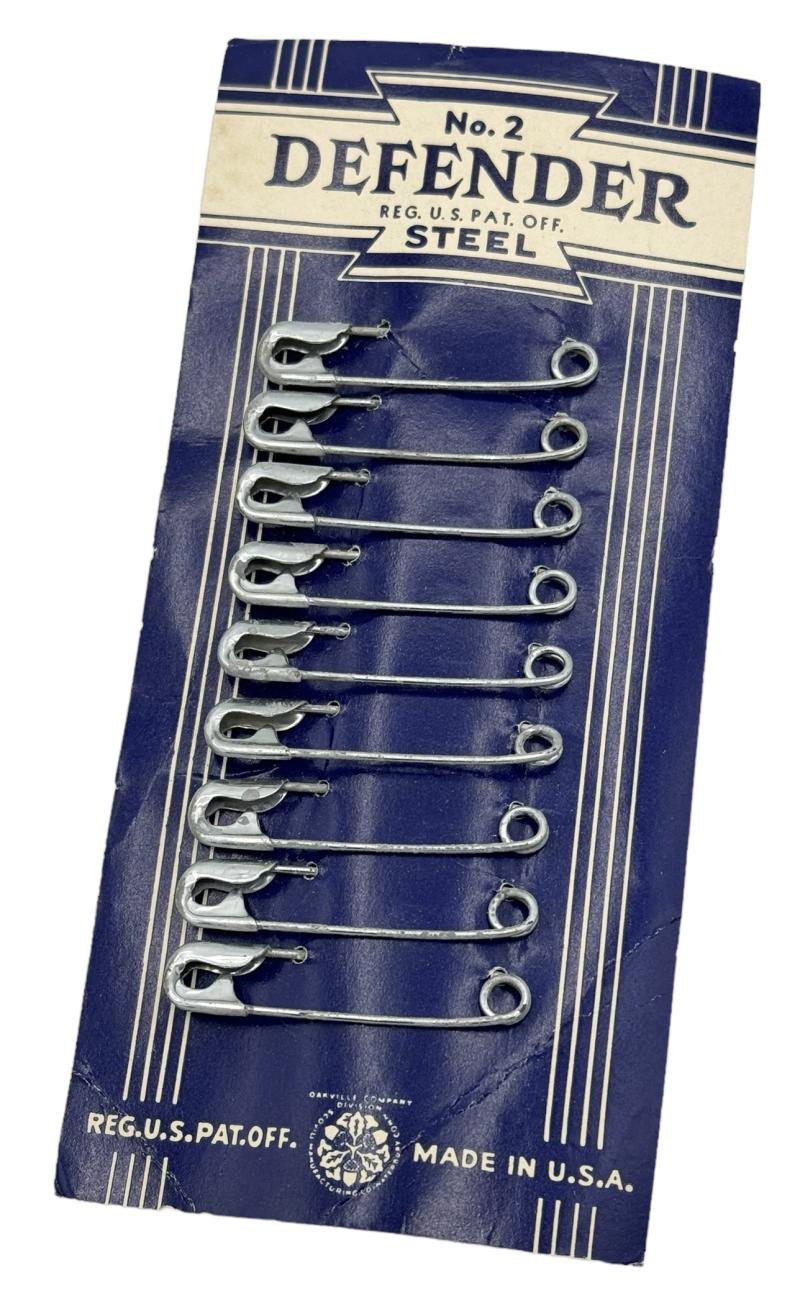 US WW2 Medical Safety Pins