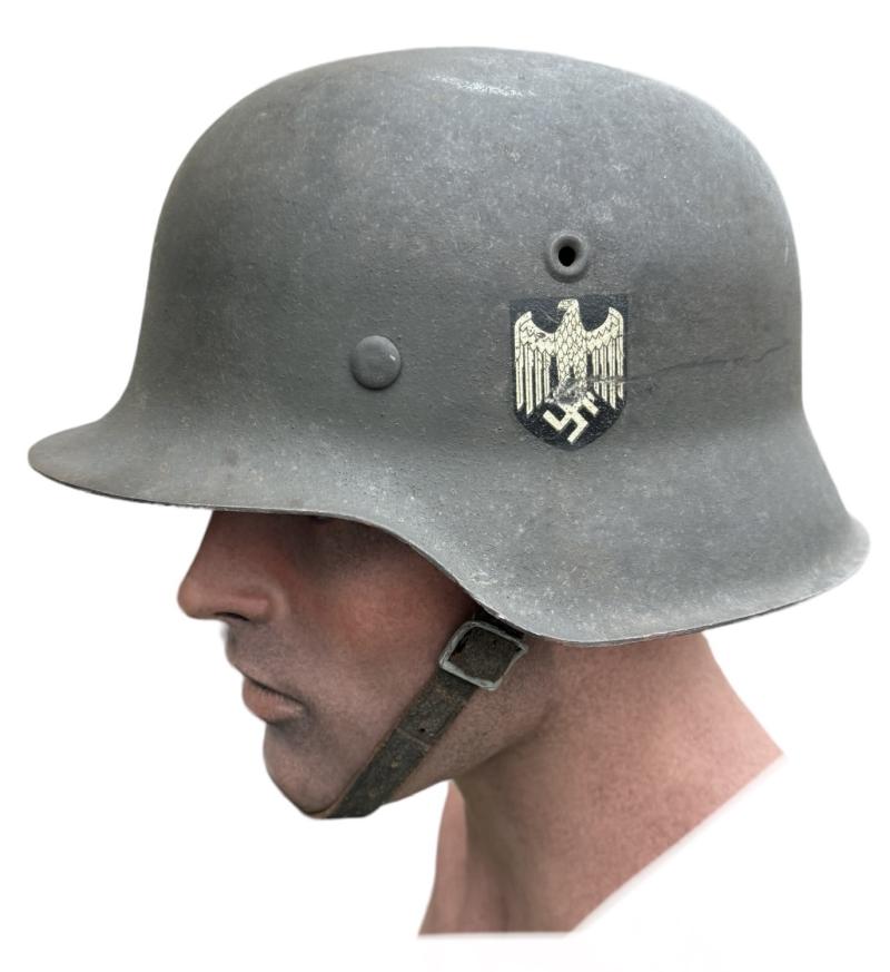 Wehrmacht named M42 SD Helmet