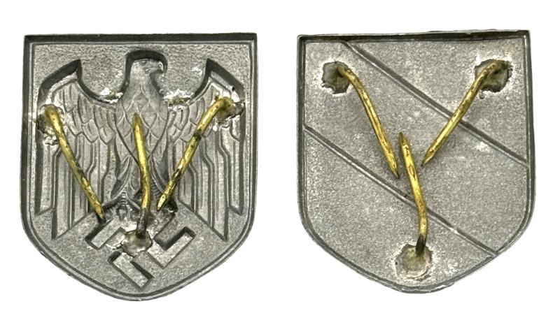 Wehrmacht Tropical Pit Helmet Insignia