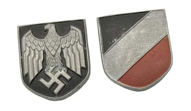 Wehrmacht Tropical Pit Helmet Insignia