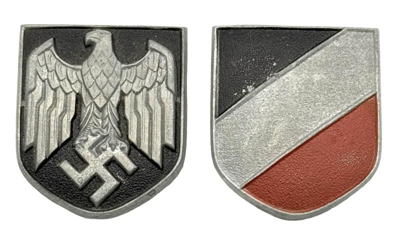 Wehrmacht Tropical Pit Helmet Insignia
