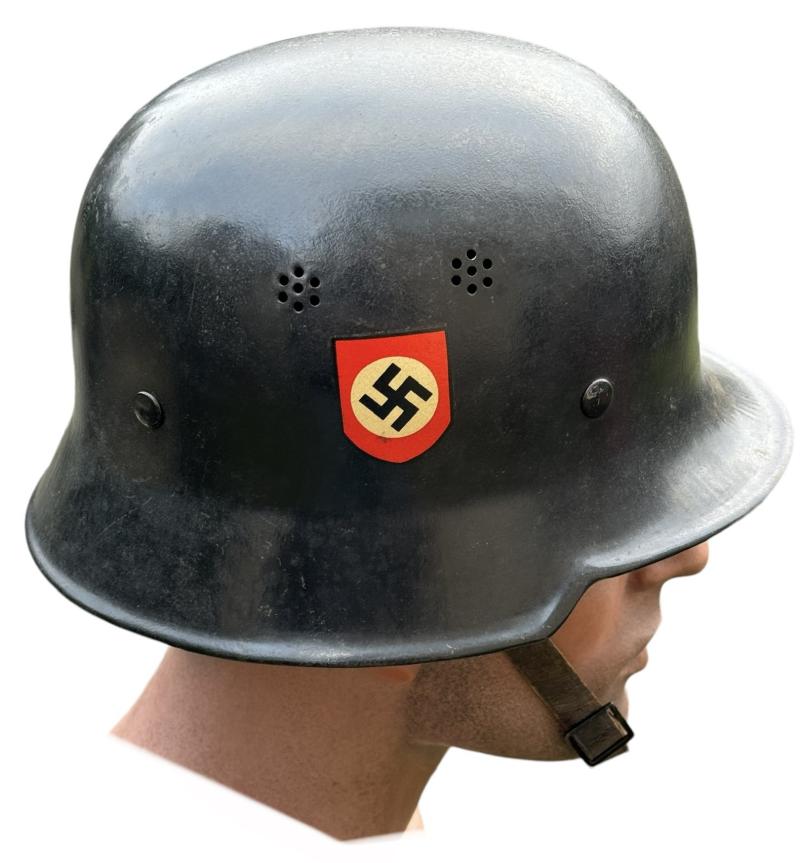 Third Reich M34 DD Polizei Helmet