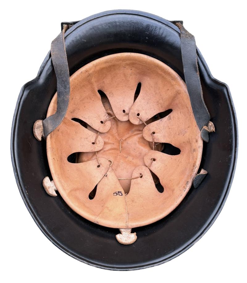 Third Reich M34 DD Polizei Helmet