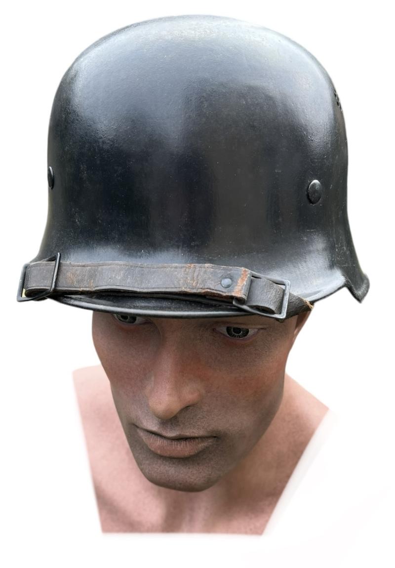 Third Reich M34 DD Polizei Helmet