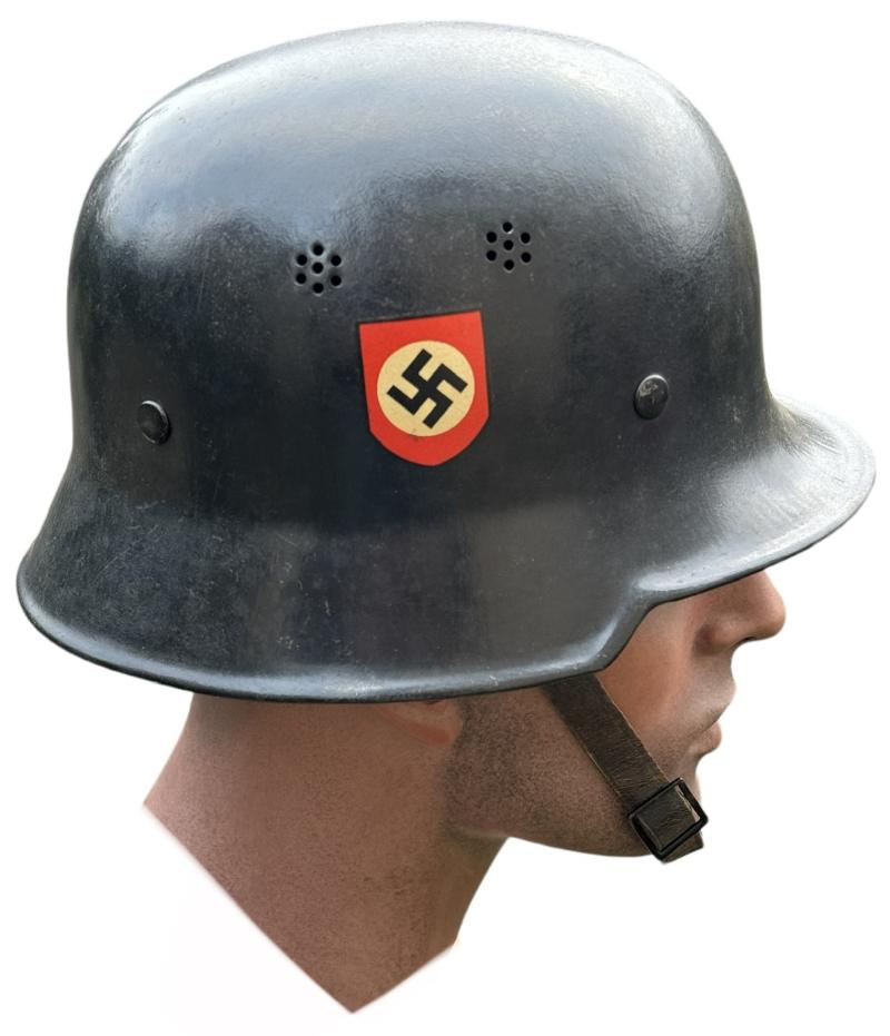 Third Reich M34 DD Polizei Helmet