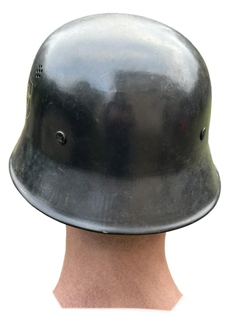 Third Reich M34 DD Polizei Helmet