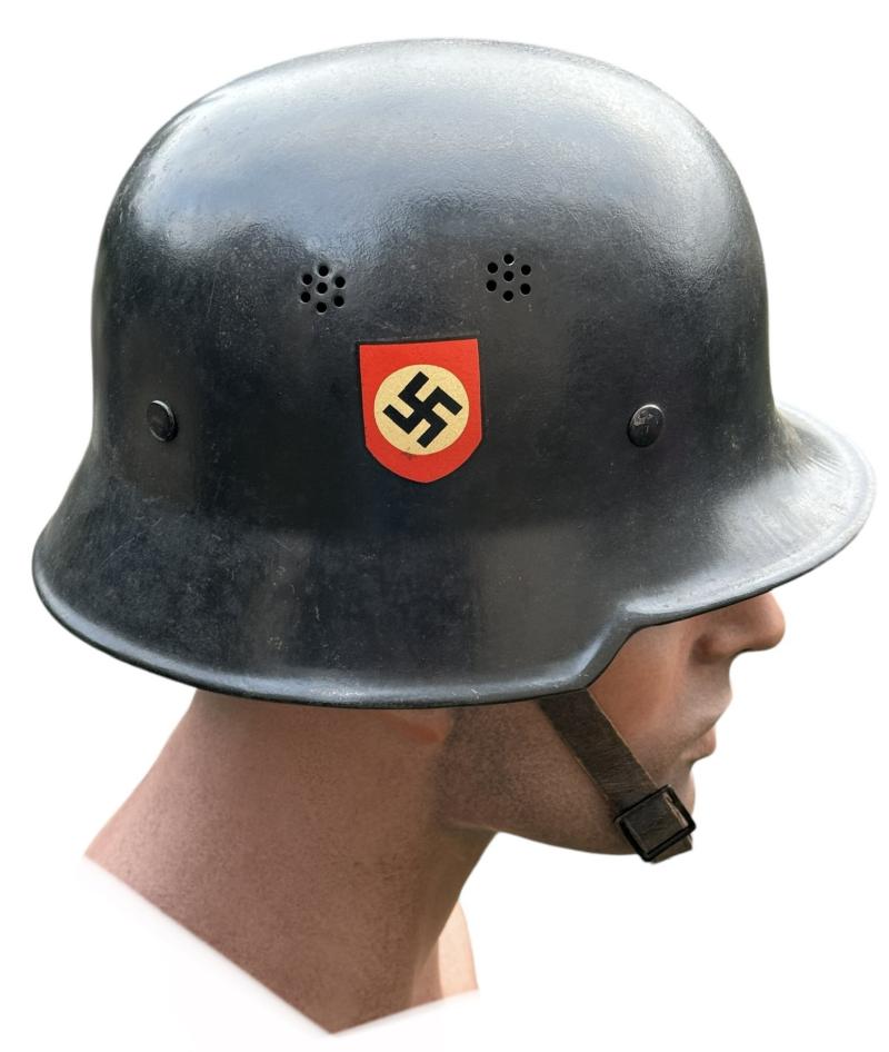 Third Reich M34 DD Polizei Helmet
