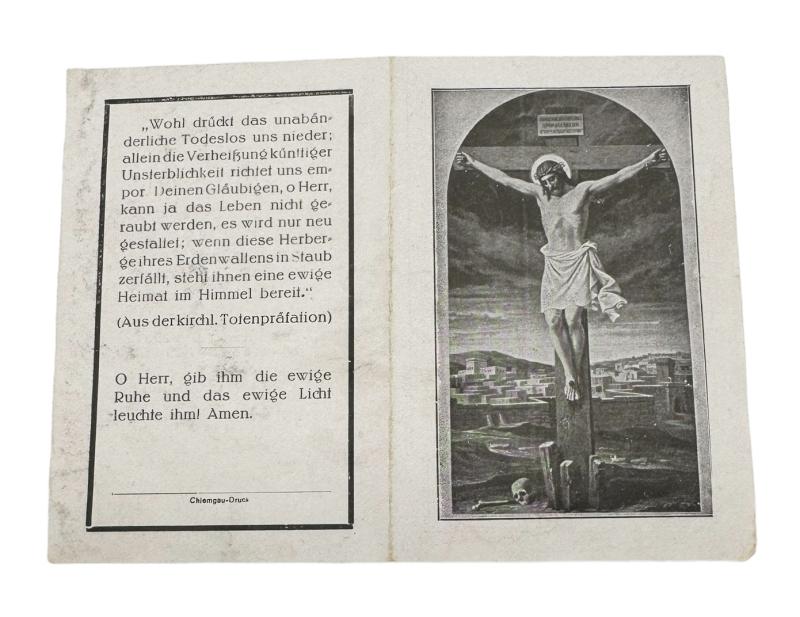 Death Notice Kaplan & Sanitäts-Obergefreiter