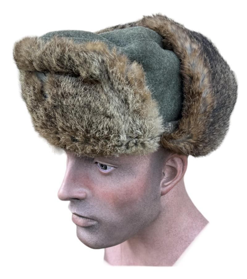 Wehrmacht Rabit Fur Winter Hat