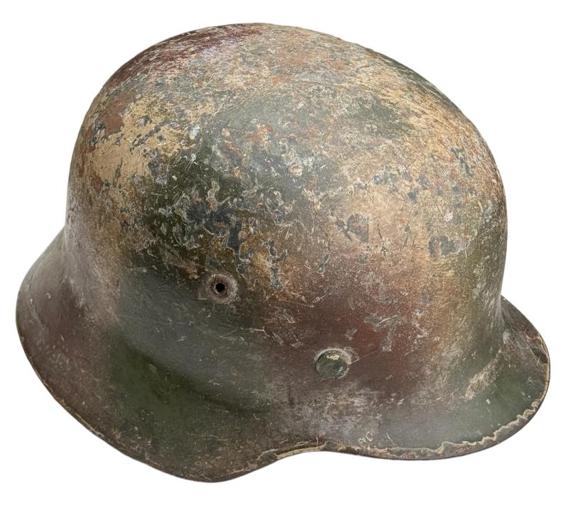 Wehrmacht M35 Normandy camo Helmet