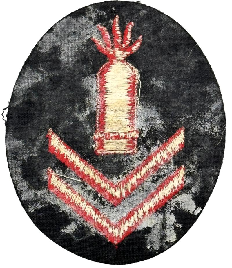 Kriegsmarine Heavy Artillery Gun Chief's Specialty Trade Badge