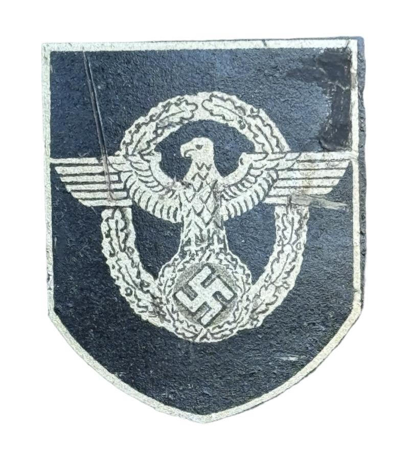 Third Reich Feuerschutz Polizei M34 DD Helmet