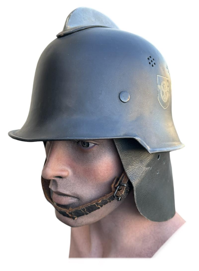 Third Reich Feuerschutz Polizei M34 DD Helmet