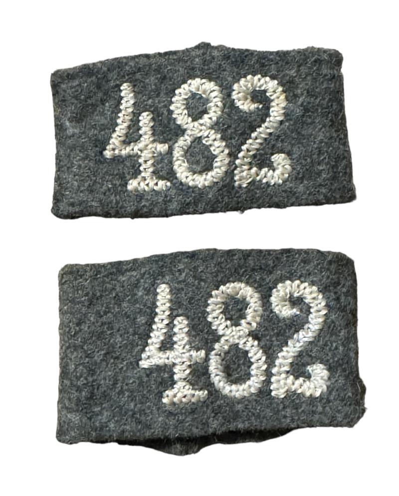 Wehrmacht Infantry Regt. Shoulder Boards numbers