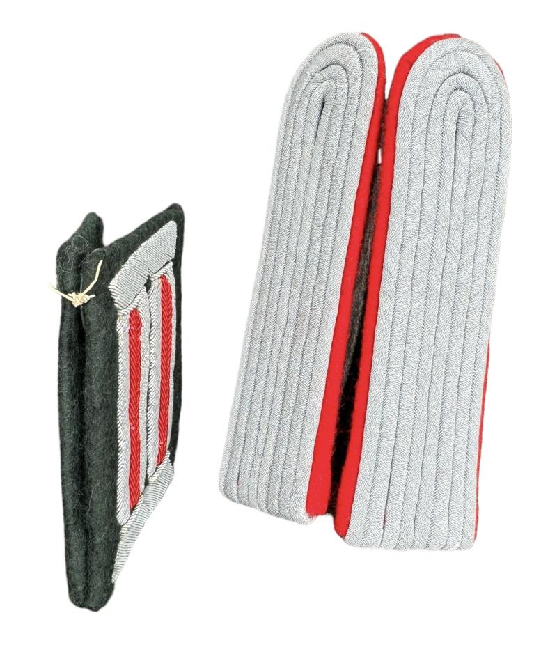 Wehrmacht Artillery Collar Tabs and Shoulder Boards