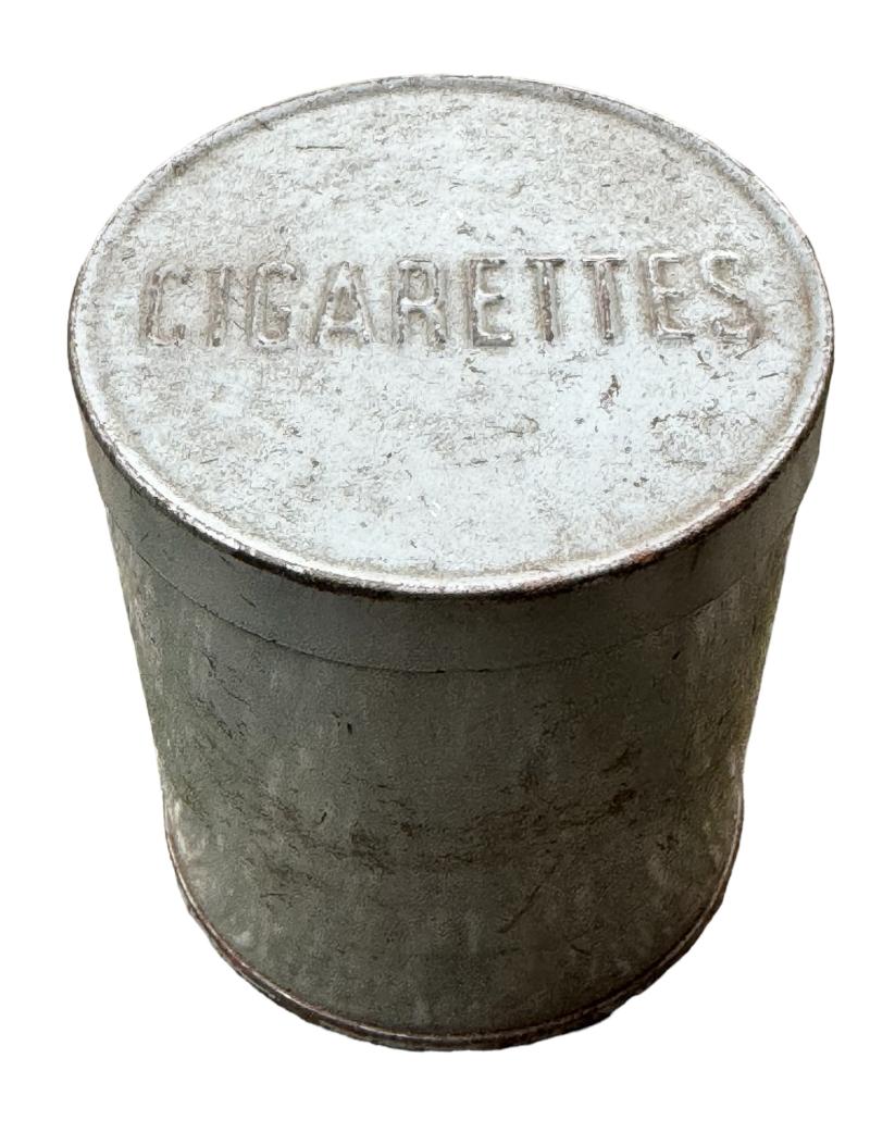 British WW2 metal Cigarette ration Can