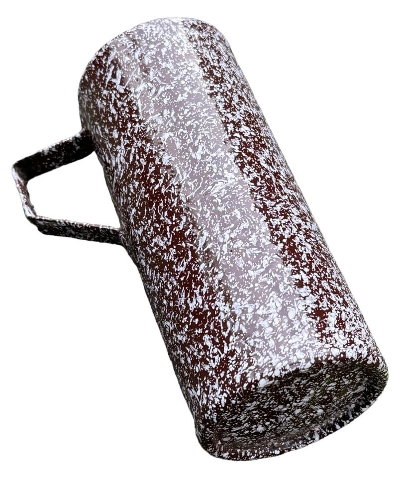 Enameled Drinking Cup made from Wehrmacht grenade shell