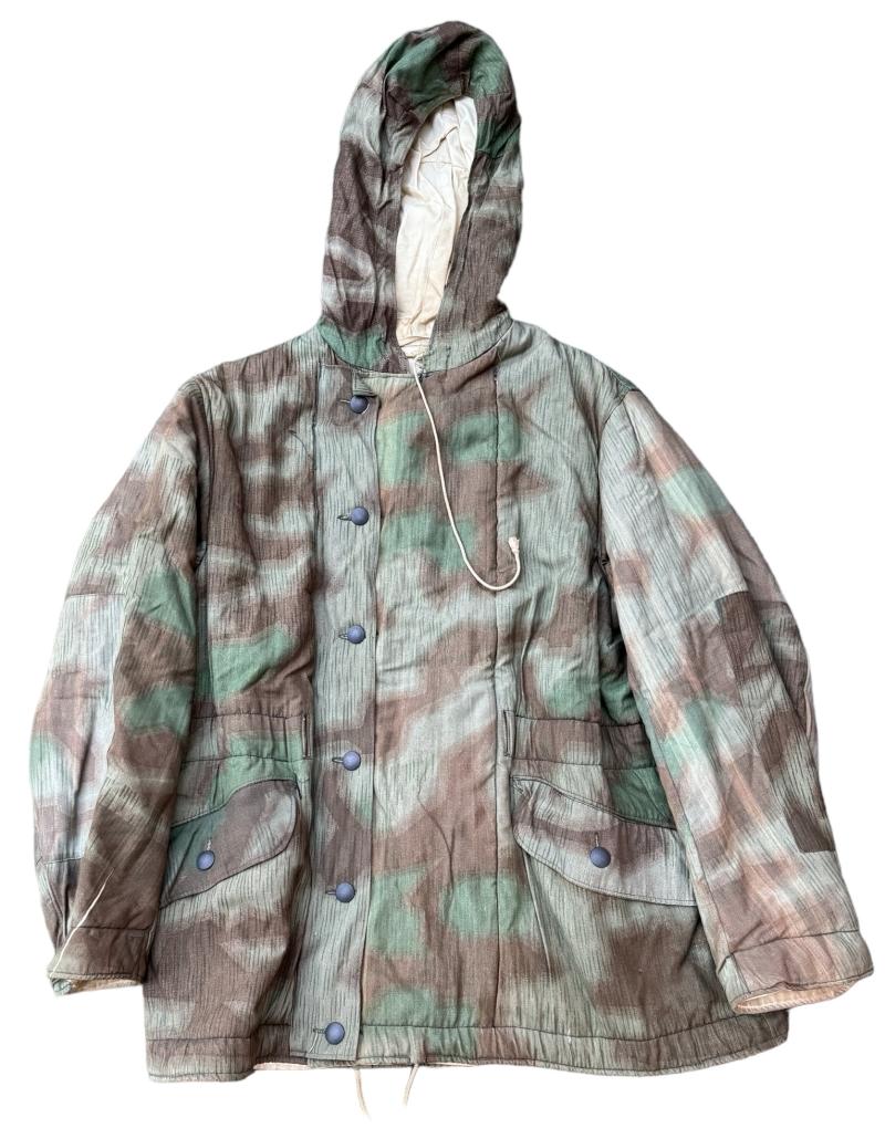 Wehrmacht reversable Fluffy camo Parka
