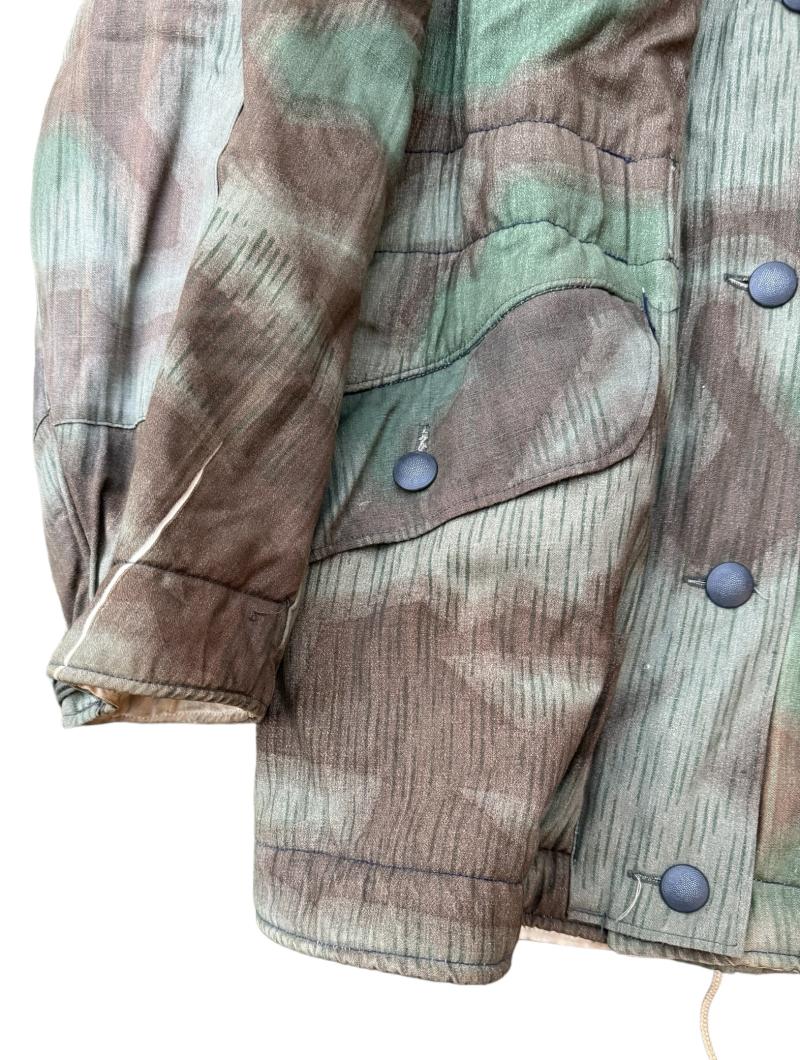 Wehrmacht reversable Fluffy camo Parka