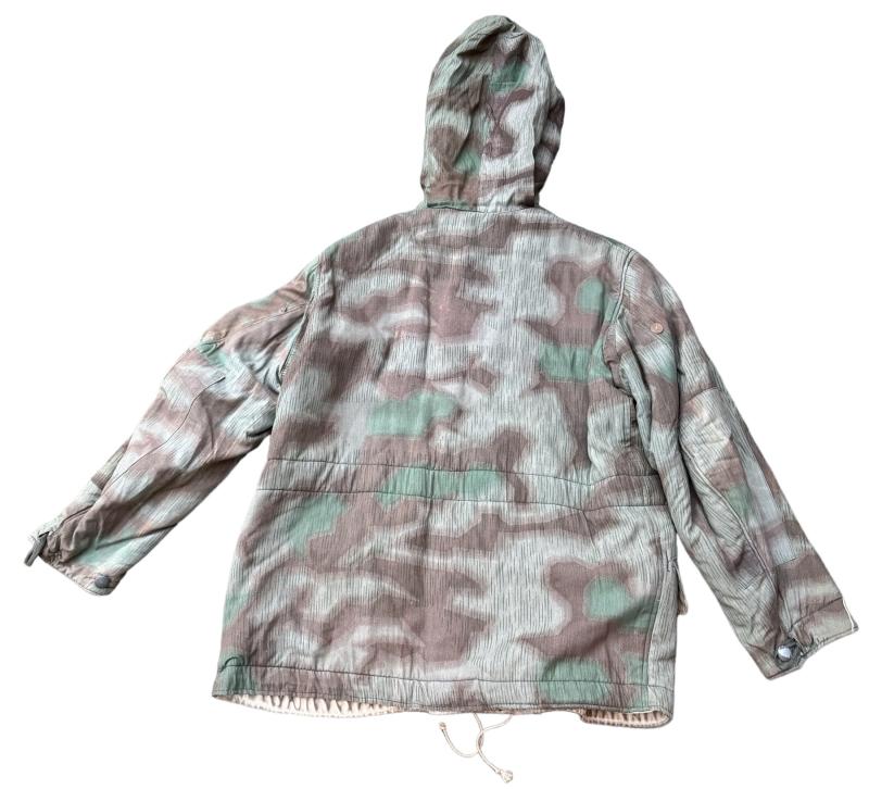 Wehrmacht reversable Fluffy camo Parka