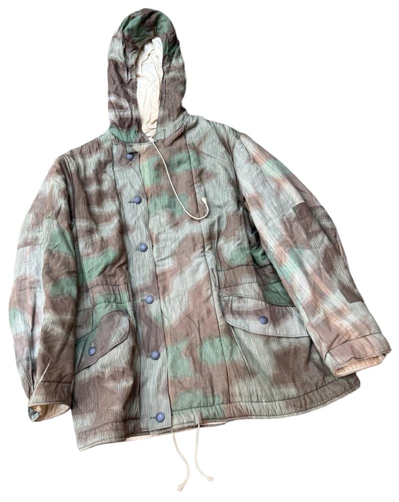 Wehrmacht reversable Fluffy camo Parka