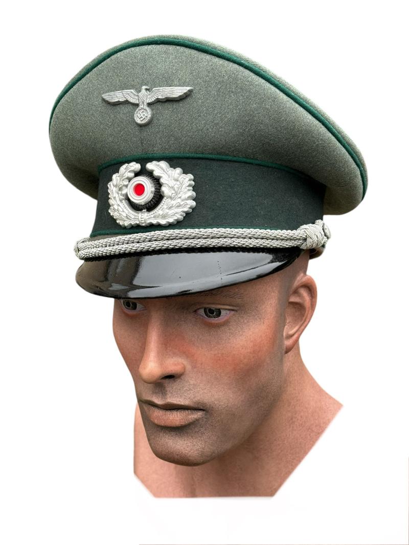 Wehrmacht Verwaltung Officers Visor Cap