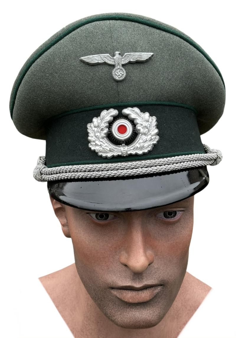 Wehrmacht Verwaltung Officers Visor Cap