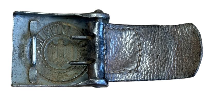 Wehrmacht steel Belt buckle with Tab