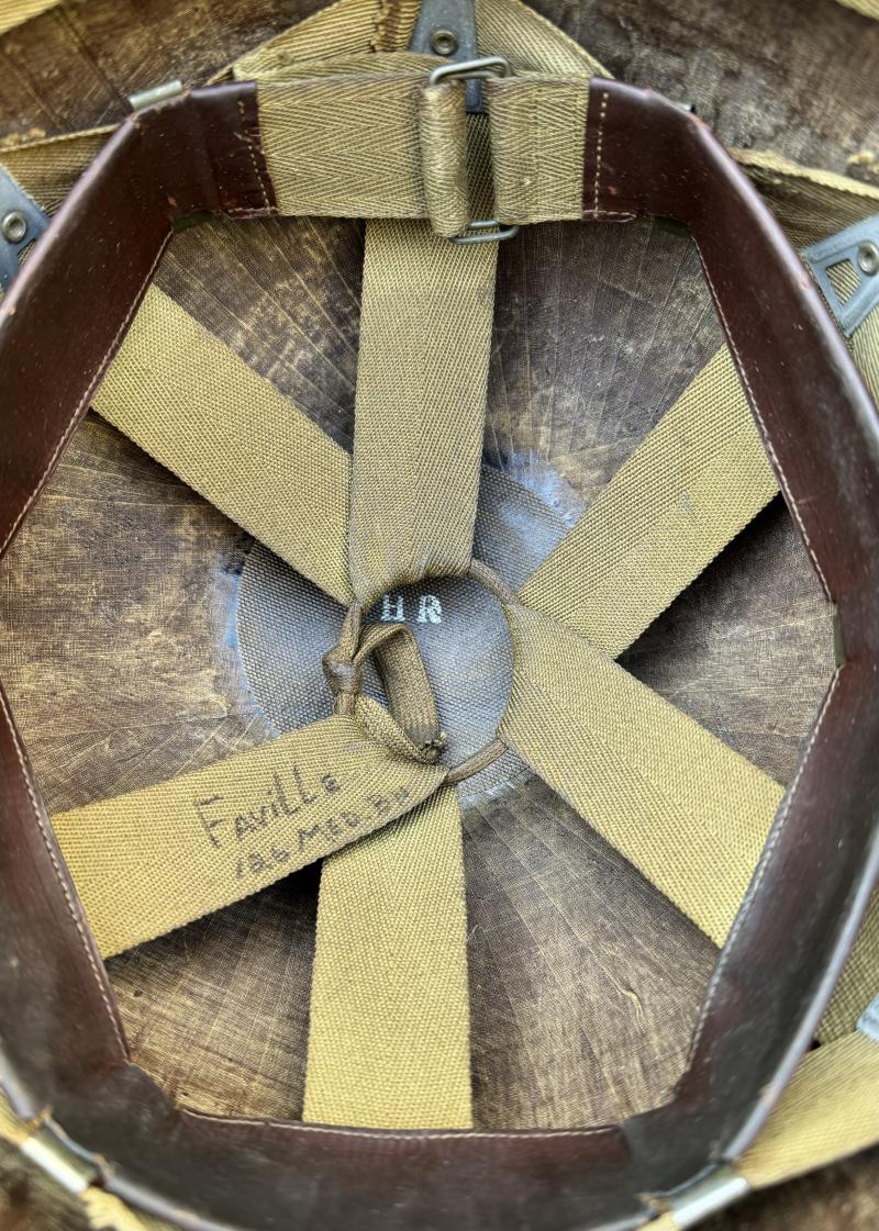 US WW2 M1 Fixedbail Helmet