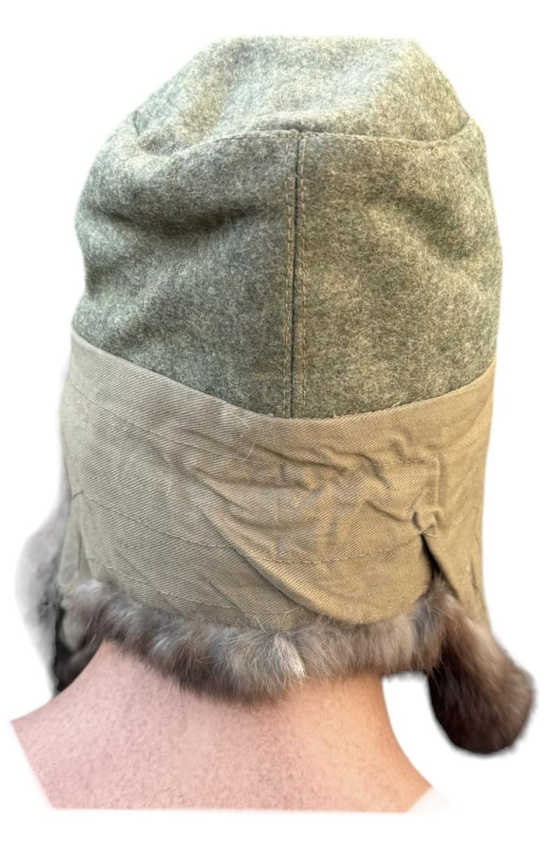 Wehrmacht Rabit Fur Winter Hat