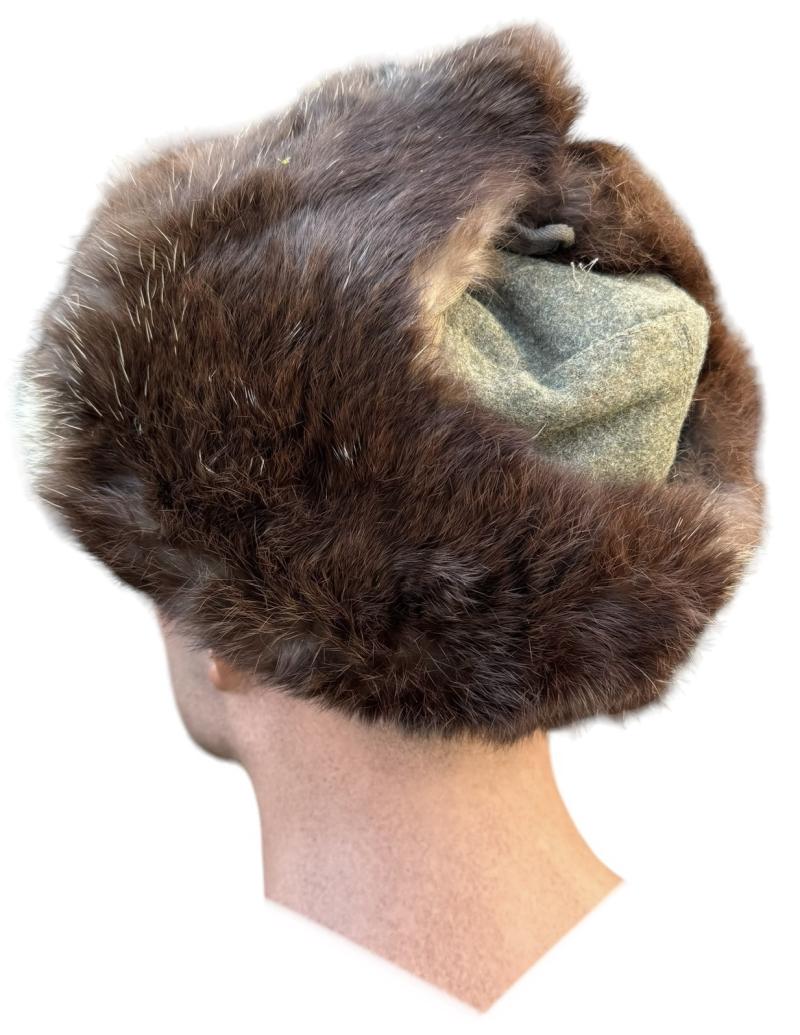 Wehrmacht Rabit Fur Winter Hat