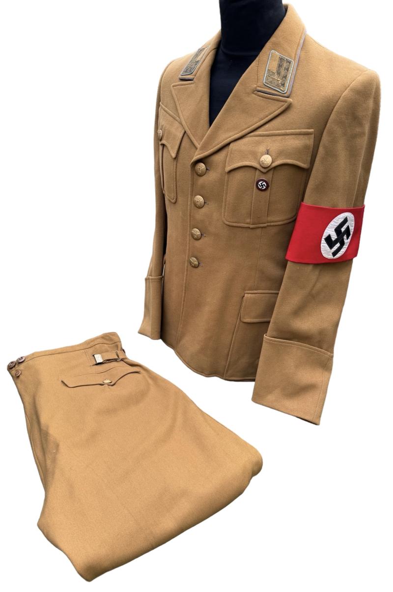 NSDAP Hauptstellenleiter Tunic and Trousers