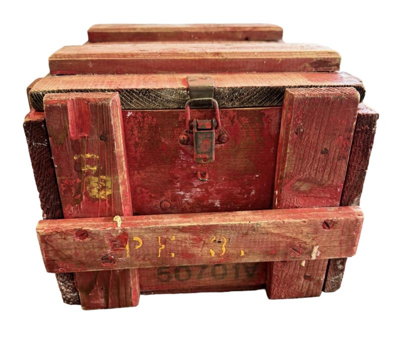 British WW2 wooden Explosives Chest