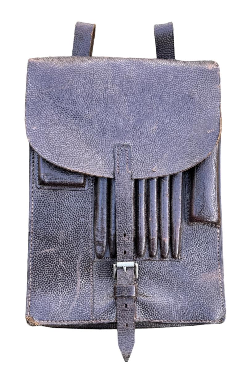 Wehrmacht/Luftwaffe/Wehrmacht Brown leather Mapcase