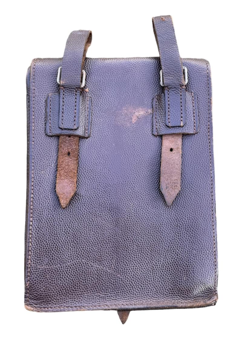 Wehrmacht/Luftwaffe/Wehrmacht Brown leather Mapcase