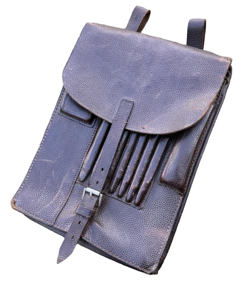 Wehrmacht/Luftwaffe/Wehrmacht Brown leather Mapcase