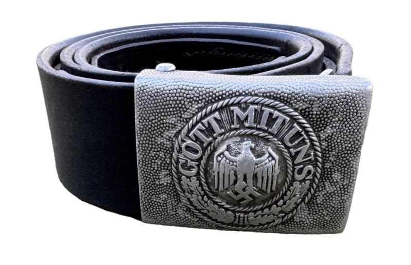 Wehrmacht Combat Belt with aluminum Buckle