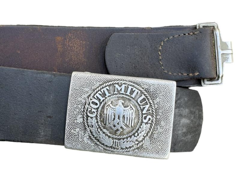 Wehrmacht Combat Belt with aluminum Buckle