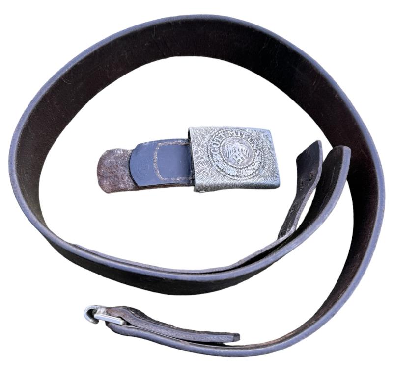 Wehrmacht Combat Belt with aluminum Buckle