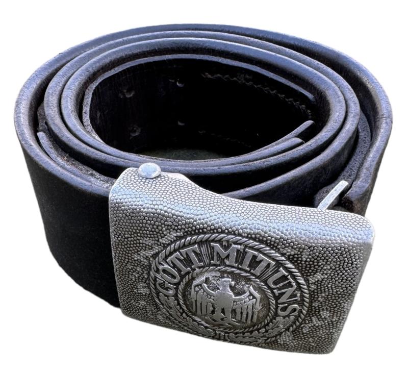 Wehrmacht Combat Belt with aluminum Buckle