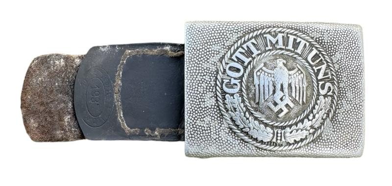 Wehrmacht Combat Belt with aluminum Buckle