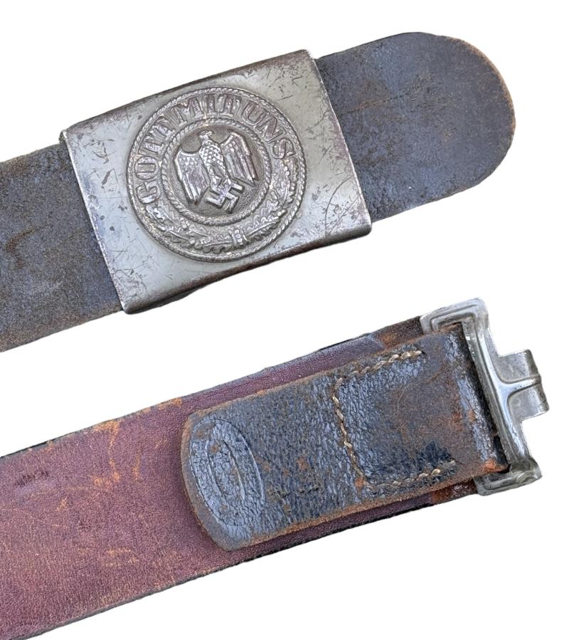 Wehrmacht Combat Belt with steel Buckle