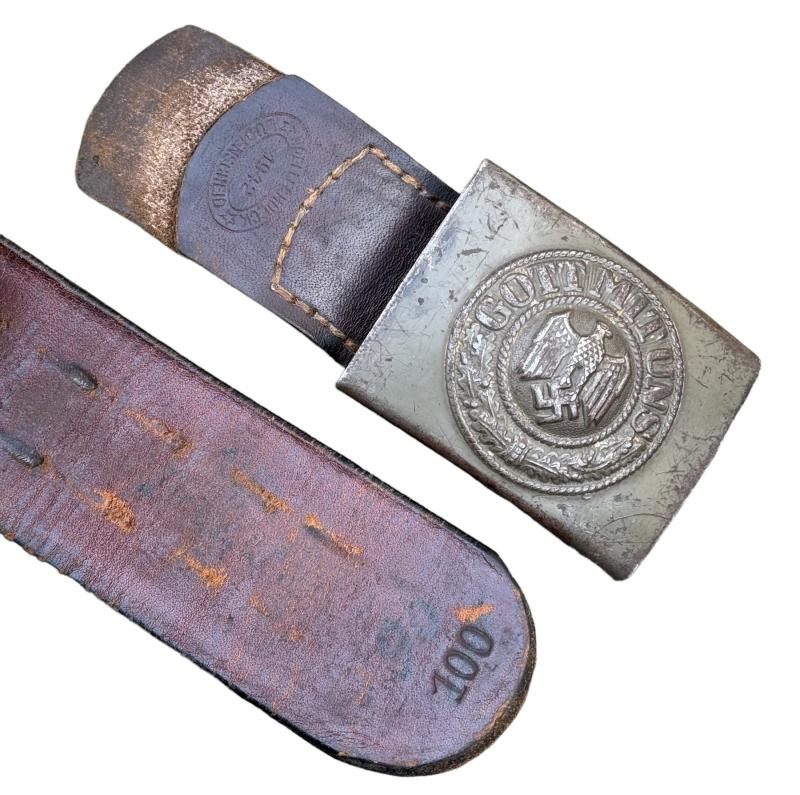 Wehrmacht Combat Belt with steel Buckle