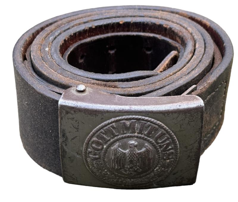 Wehrmacht Combat Belt with steel Buckle