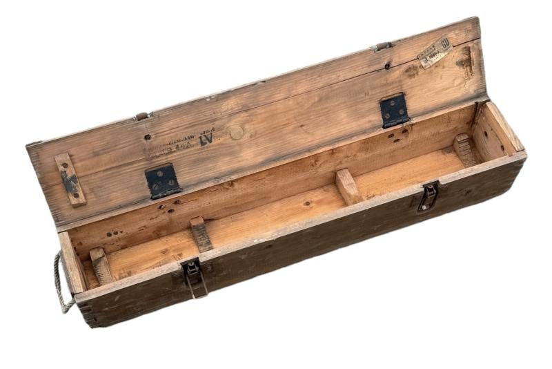 Wehrmacht wooden Case F.Mun le.F.H. 18 M